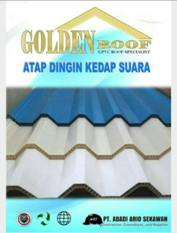 Atap UPVC Golden Roof
