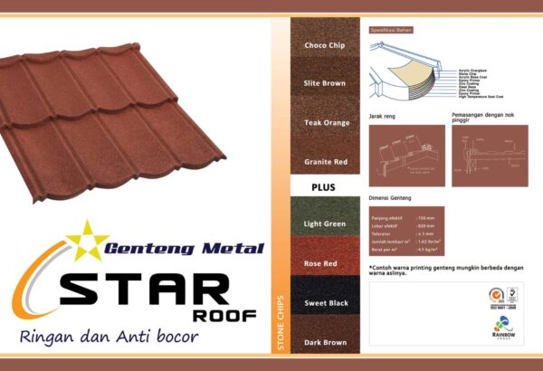 Genteng Metal Star Roof